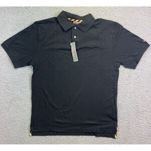 NEWPennington & Bailes Mens Polo Shirt Short Sleeve Black Size Large‎ NEW w/Tags